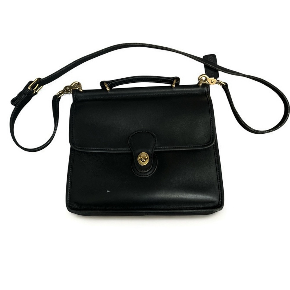 Black Vintage Coach Willis